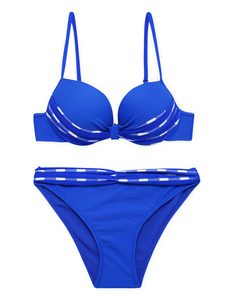 2019 Bikini aus 2 Stk Set im Beach Strand-Style Polyester für U
